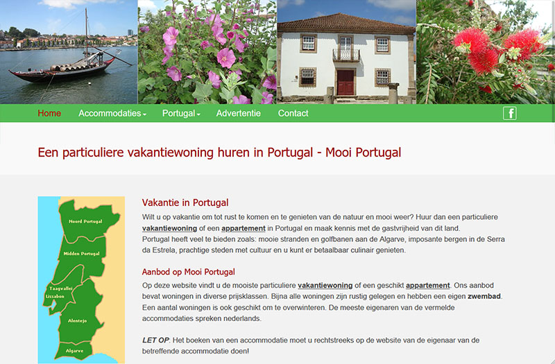 Mooi Portugal vakantiewoningen